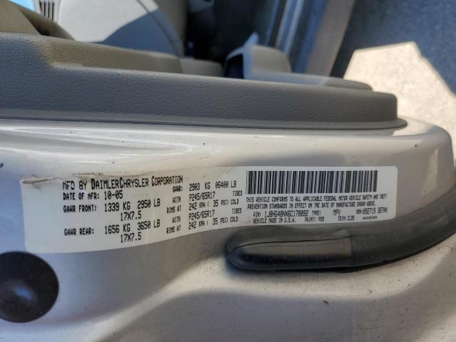 1J8HG48NX6C178892 - 2006 JEEP COMMANDER 银色 照片 13