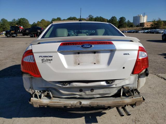 3FAHP0JAXCR115589 - 2012 FORD FUSION SEL WHITE photo 6