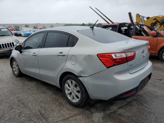 KNADN4A38C6050663 - 2012 KIA RIO EX SILVER photo 3