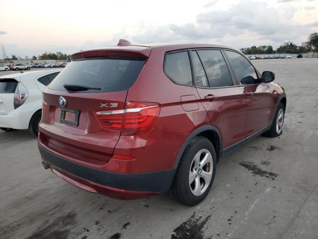 5UXWX5C58CL726068 - 2012 BMW X3 XDRIVE2 RED photo 3