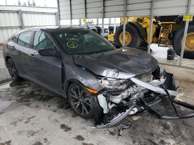 2HGFC2F84KH564860 - 2019 HONDA CIVIC SPOR 白色 照片 1