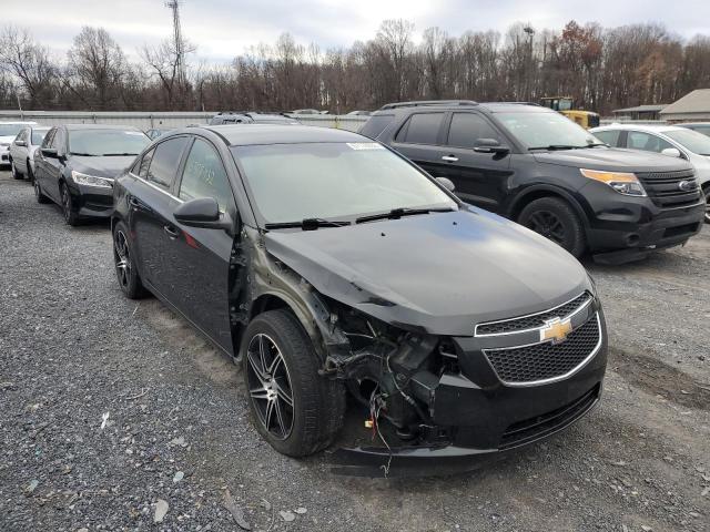 1G1P75SZ7E7100929 - 2014 CHEVROLET CRUZE BLACK photo 1