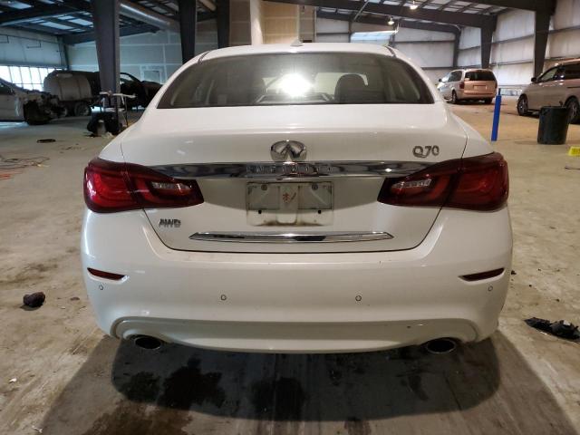 JN1BY1AR7KM585436 - 2019 INFINITI Q70 3.7 LU WHITE photo 6