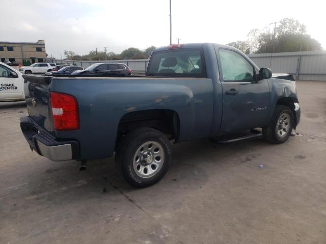 1GCPCPEX0AZ229621 - 2010 CHEVROLET SILVERADO BLUE photo 3