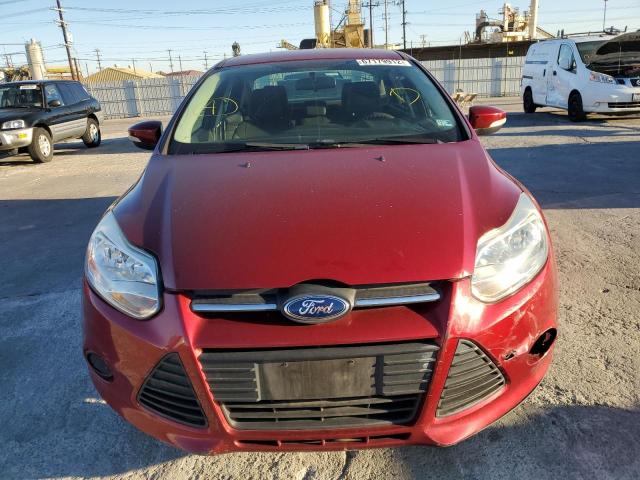 1FADP3F26DL187634 - 2013 FORD FOCUS RED photo 5