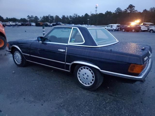 WDB1070421A030797 - 1985 MERCEDES-BENZ 280SL BLUE photo 2