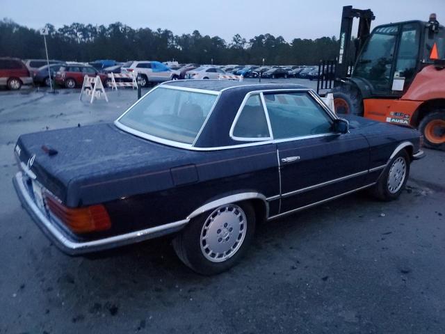 WDB1070421A030797 - 1985 MERCEDES-BENZ 280SL BLUE photo 3