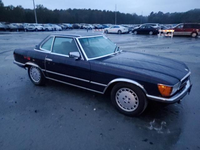 WDB1070421A030797 - 1985 MERCEDES-BENZ 280SL BLUE photo 4