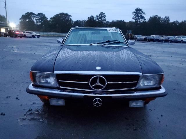 WDB1070421A030797 - 1985 MERCEDES-BENZ 280SL BLUE photo 5