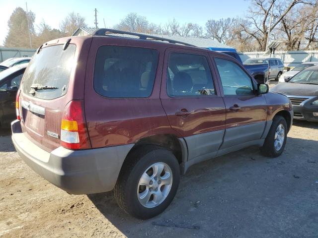 4F2YZ92B03KM08308 - 2003 MAZDA TRIBUTE DX RED photo 3