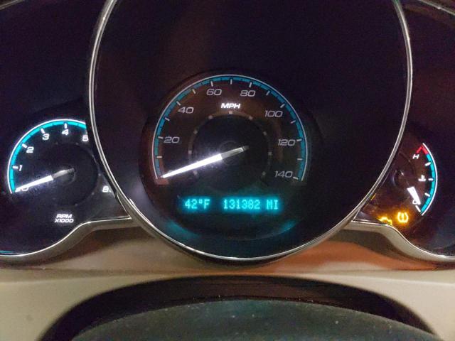 1G1ZE5E75A4108239 - 2010 CHEVROLET MALIBU LTZ თეთრი ფოტო 9