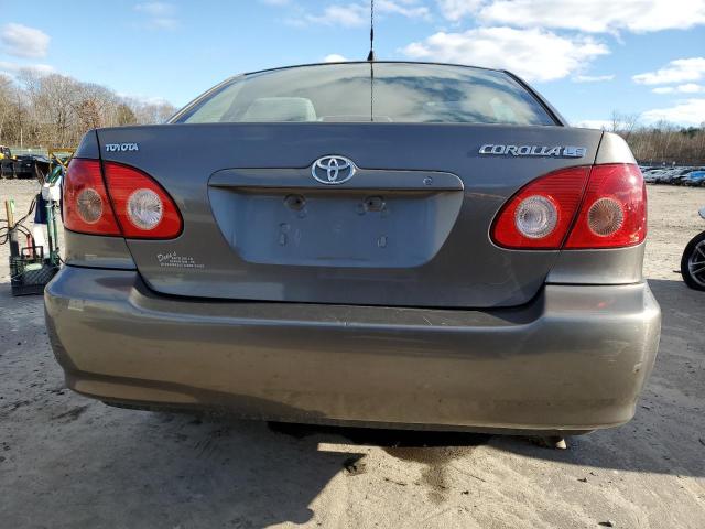 1NXBR32E75Z356742 - 2005 TOYOTA COROLLA CE GRAY photo 6