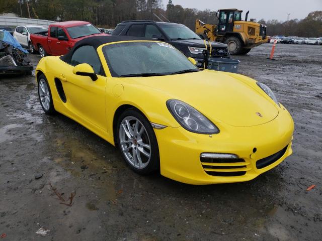 WP0CA2A85EK120236 - 2014 PORSCHE BOXSTER YELLOW photo 1