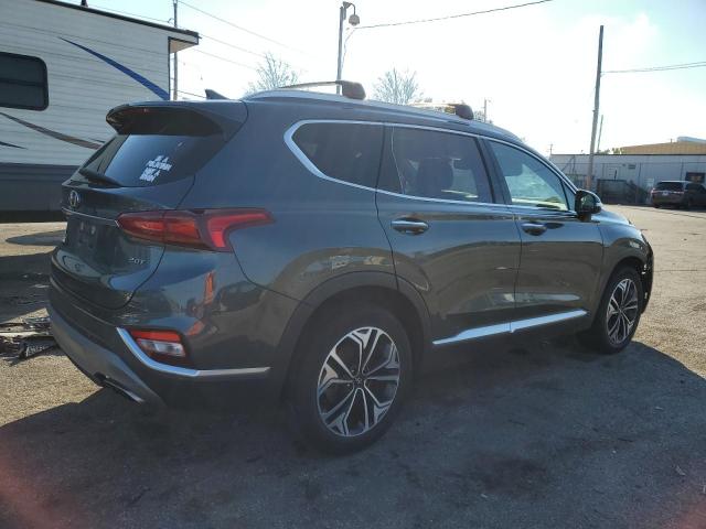 5NMS53AA2KH075255 - 2019 HYUNDAI SANTA FE L GRAY photo 3