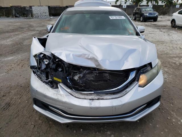 19XFB2F75FE047125 - 2015 HONDA CIVIC SE SILVER photo 9