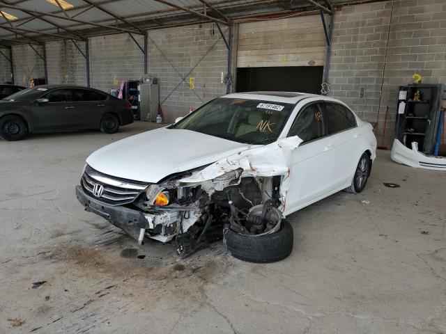 1HGCP2F84BA137278 - 2011 HONDA ACCORD EXL WHITE photo 2