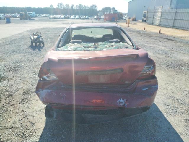 2G2WR524541264603 - 2004 PONTIAC GRAND PRIX ბურგუნდია ფოტო 6