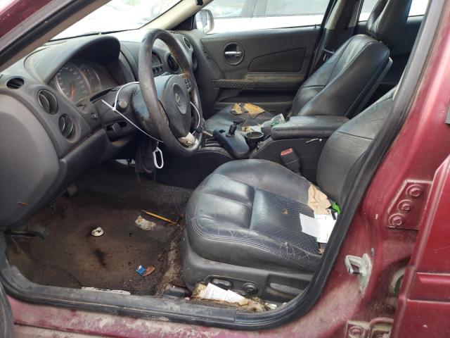 2G2WR524541264603 - 2004 PONTIAC GRAND PRIX ბურგუნდია ფოტო 7