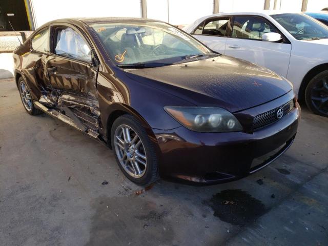 JTKDE167980252055 - 2008 TOYOTA SCION TC MAROON photo 1