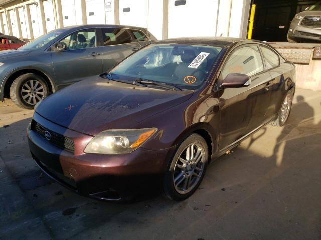JTKDE167980252055 - 2008 TOYOTA SCION TC MAROON photo 2