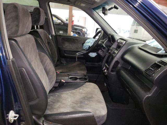 SHSRD78853U132149 - 2003 HONDA CR-V BLUE photo 5