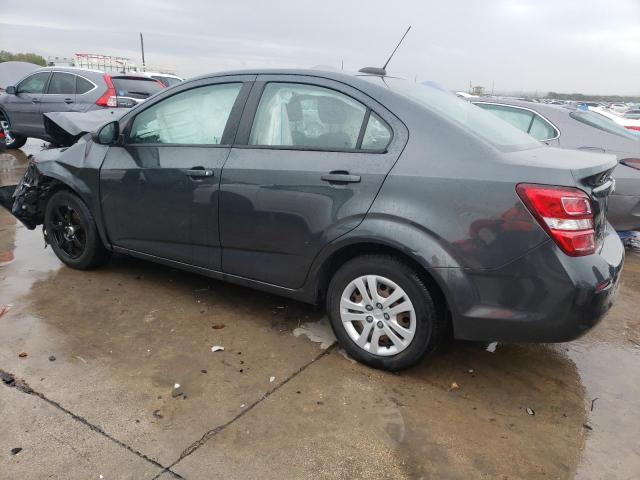 1G1JB5SH7H4176250 - 2017 CHEVROLET SONIC LS CHARCOAL photo 2