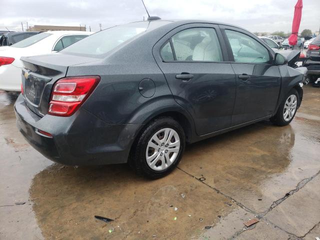 1G1JB5SH7H4176250 - 2017 CHEVROLET SONIC LS CHARCOAL photo 3