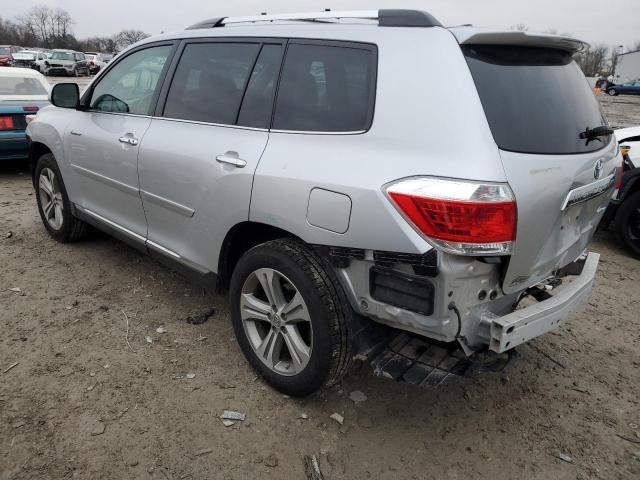 5TDDK3EH9CS115774 - 2012 TOYOTA HIGHLANDER SILVER photo 2