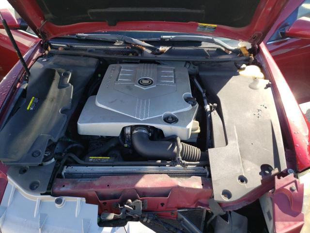 1G6DW677950196827 - 2005 CADILLAC STS RED photo 11