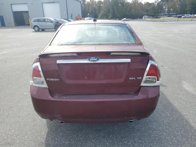 3FAHP08157R164887 - 2007 FORD FUSION SEL BURGUNDY photo 6