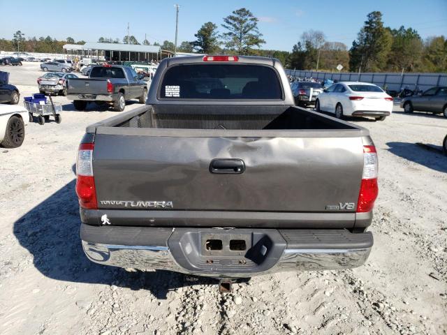 5TBET34136S557162 - 2006 TOYOTA TUNDRA DOU GRAY photo 6