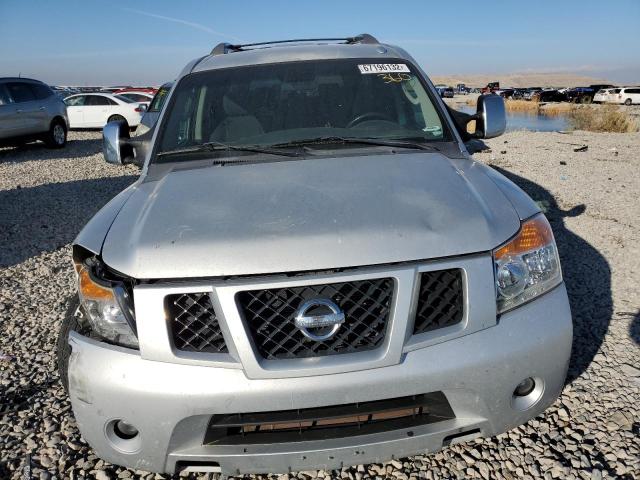 5N1AA0NC9AN607857 - 2010 NISSAN ARMADA SE SILVER photo 5