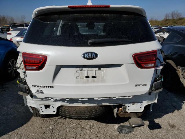 5XYPKDA52KG451471 - 2019 KIA SORENTO SX WHITE photo 6