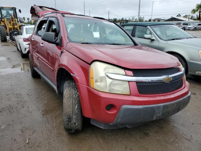 2CNDL23F966150981 - 2006 CHEVROLET EQUINOX LS RED photo 1