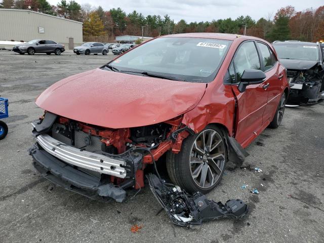 JTNK4RBE8K3054508 - 2019 TOYOTA COROLLA SE ORANGE photo 2