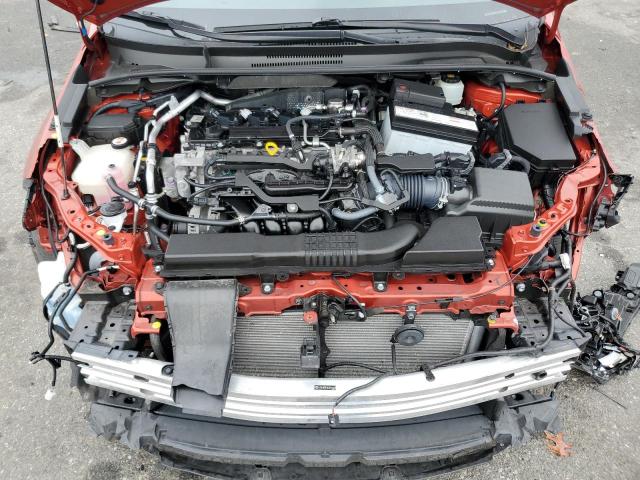 JTNK4RBE8K3054508 - 2019 TOYOTA COROLLA SE ORANGE photo 7