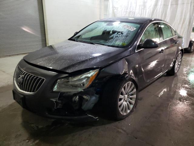 W04GR5EC7B1028373 - 2011 BUICK REGAL CXL BLUE photo 1