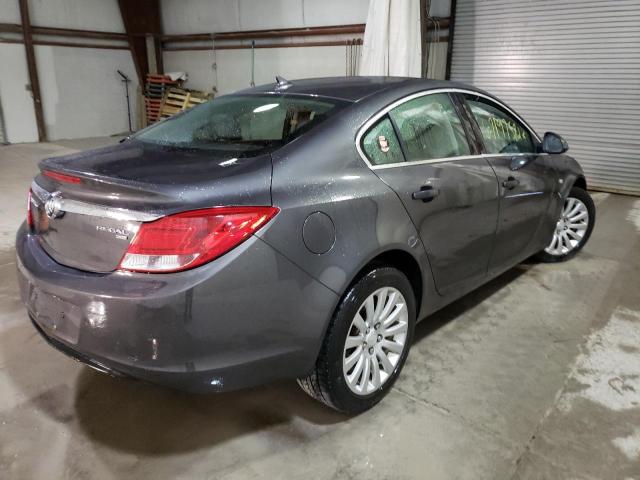 W04GR5EC7B1028373 - 2011 BUICK REGAL CXL BLUE photo 3