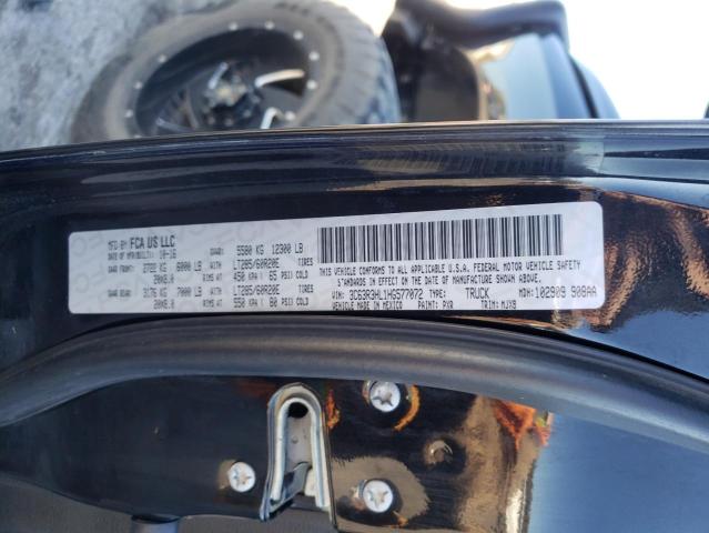 3C63R3HL1HG577072 - 2017 RAM 3500 SLT BLACK photo 12