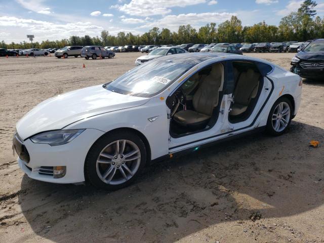 5YJSA1CGXDFP09658 - 2013 TESLA MODEL S Blanco foto 1