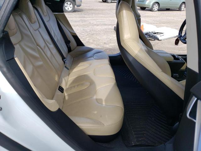 5YJSA1CGXDFP09658 - 2013 TESLA MODEL S Blanco foto 10