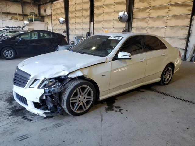 WDDHF2EB6BA448835 - 2011 MERCEDES-BENZ E 350 BLUE WHITE photo 1