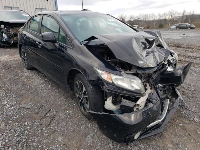 2HGFB2F87DH556662 - 2013 HONDA CIVIC EX BLACK photo 1