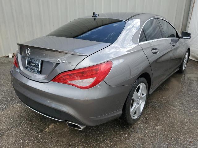 WDDSJ4GB2GN295139 - 2016 MERCEDES-BENZ CLA250 GRAY photo 4