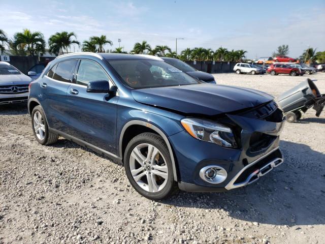 WDCTG4EB6KJ647388 - 2019 MERCEDES-BENZ GLA 250 BLUE photo 4