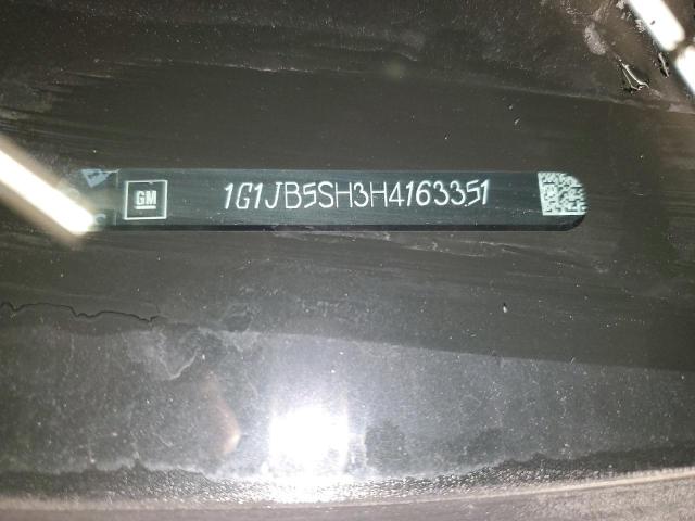 1G1JB5SH3H4163351 - 2017 CHEVROLET SONIC LS BLUE photo 10