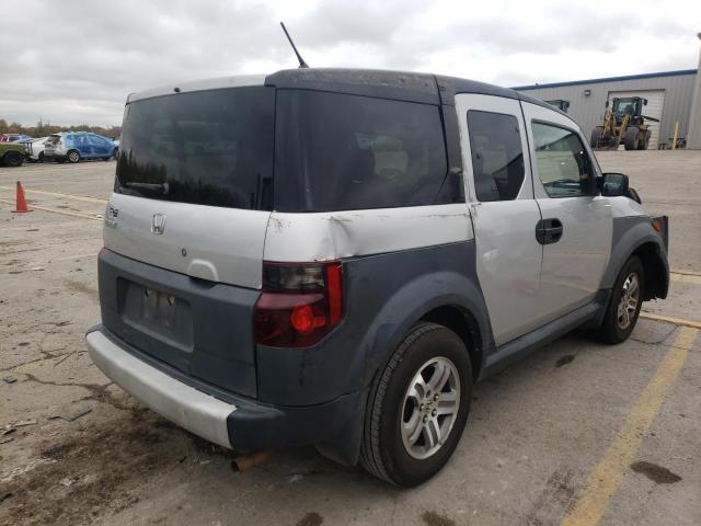 5J6YH18397L008861 - 2007 HONDA ELEMENT LX SILVER photo 4