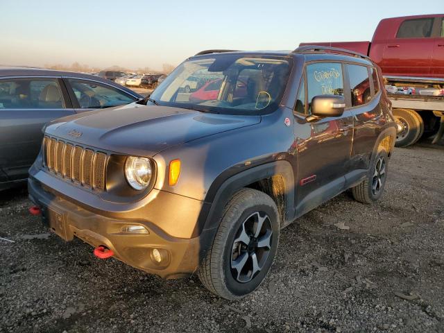 ZACNJBC11LPL31734 - 2020 JEEP RENEGADE T GRAY photo 5