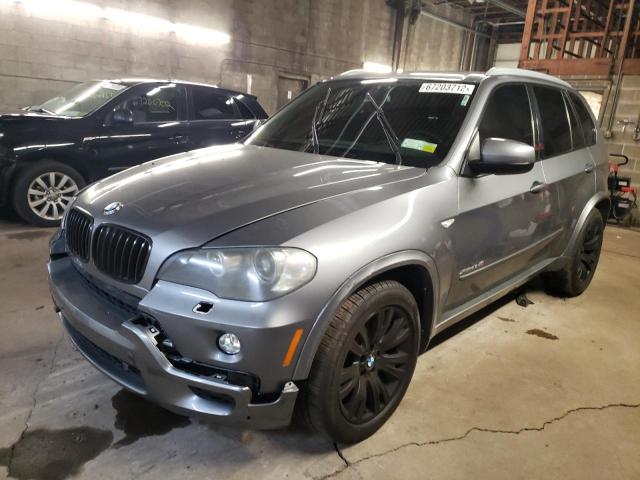 5UXFE83519L****** - 2009 BMW X5 XDRIVE4 GRAY photo 1