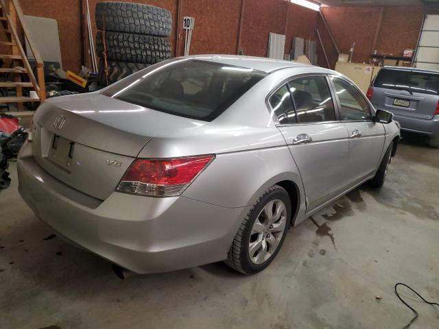 1HGCP36829A028057 - 2009 HONDA ACCORD EXL SILVER photo 4